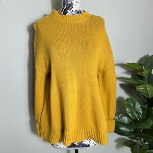 BDG urban outfitters mustard yellow knit sweater women's medium
